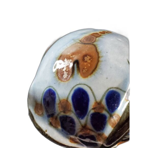 Tonala Mexico Hand Painted Ceramic Owl Figure~Vintage~ - Picture 5 of 7